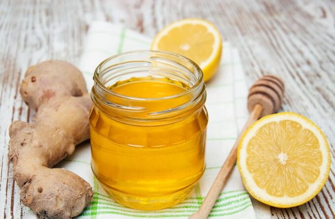 Imbieras, citrina ir medus